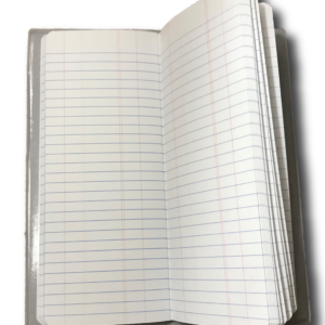 American Directional Driller, Grey Vinyl Hardcover Tally Book (8.25")