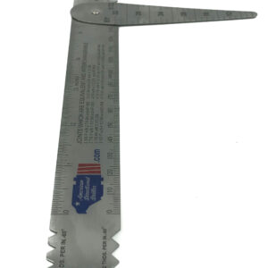 Drill Pipe Connection Thread Identification Ruler with Nozzle Gauge (1)